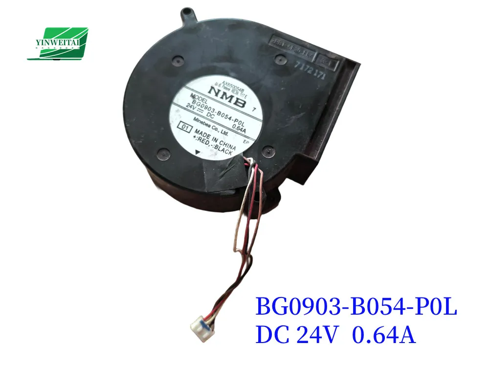 BG0903-B057-P0L BG0903-B054-P0L ل NMB 9733 24 فولت مزدوجة الكرة الطرد المركزي التوربينات مروحة PWM التحكم في درجة الحرارة تيار مستمر مروحة نفخ