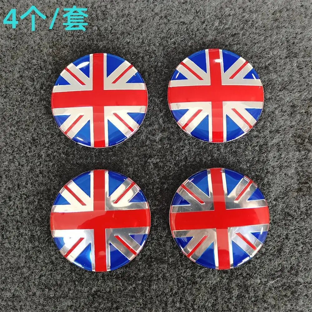 52mm Wheel Center Hub Cap Tires Rim Stickers For BMW Mini Cooper One S JCW R55 R56 R60 R61 F54 F55 F60 Countryman Accessories