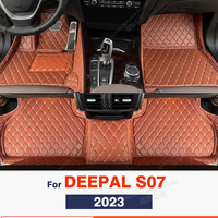 Custom Car Floor Mats For DEEPAL S07 2023 Automobile Carpet Cover Interior Details Accessories Protective Pad Parts