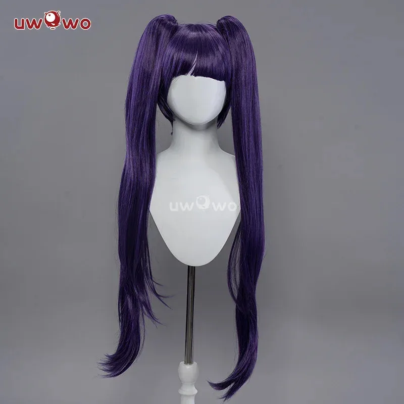 

UWOWO Princesss Cosplay Wig Season 3 Musaa Long Purple Hair Halloween Cosplay Wig