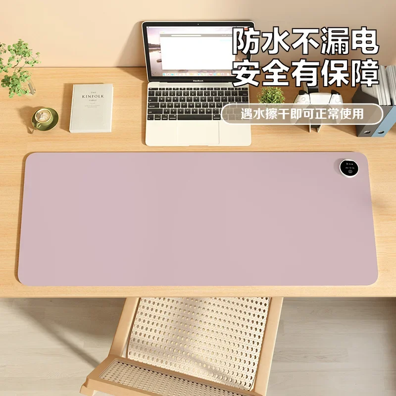 80Cmx33cm Heating Hand Warmer Mouse Pad, Right Switch Dual-purpose Electric Heater, Heating Table Mat, TV Cabinet Countertop Mat