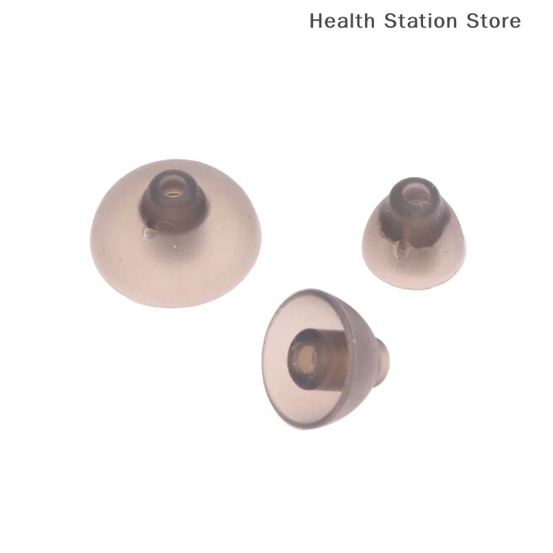 

1 шт. 6/8/10 мм слуховые аппараты, беруши, купола, силиконовые антистатические открытые насадки для ушей, сменный аксессуар для слухового аппарата