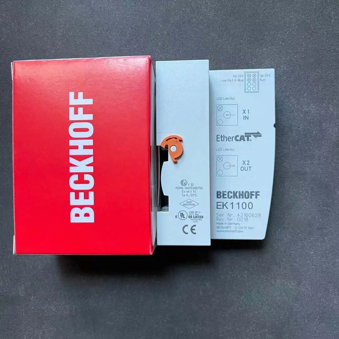 Imagem -04 - Módulo de Beckhoff Brandnew Ek1100 Ek1110 Ek1122 El1809 El2809 El1008 El2008 El6731 El6751