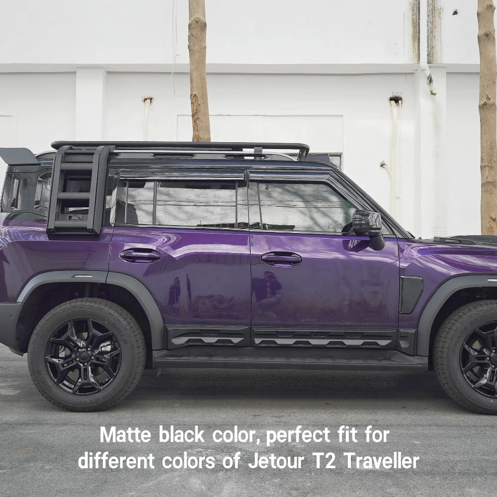 

Car Door Side Skirts Trim Modified Exterior Accessories With Fender Door Protection For Jetour Traveller T2 2024 2025