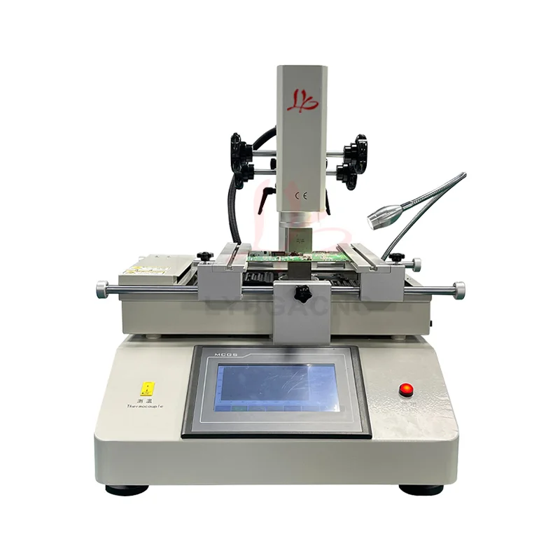 

-R5820 Economical 3Zones Hot Air Rework Station Touchscreen Control for Gaming Console and Laptop Motherboard Chipset Repair