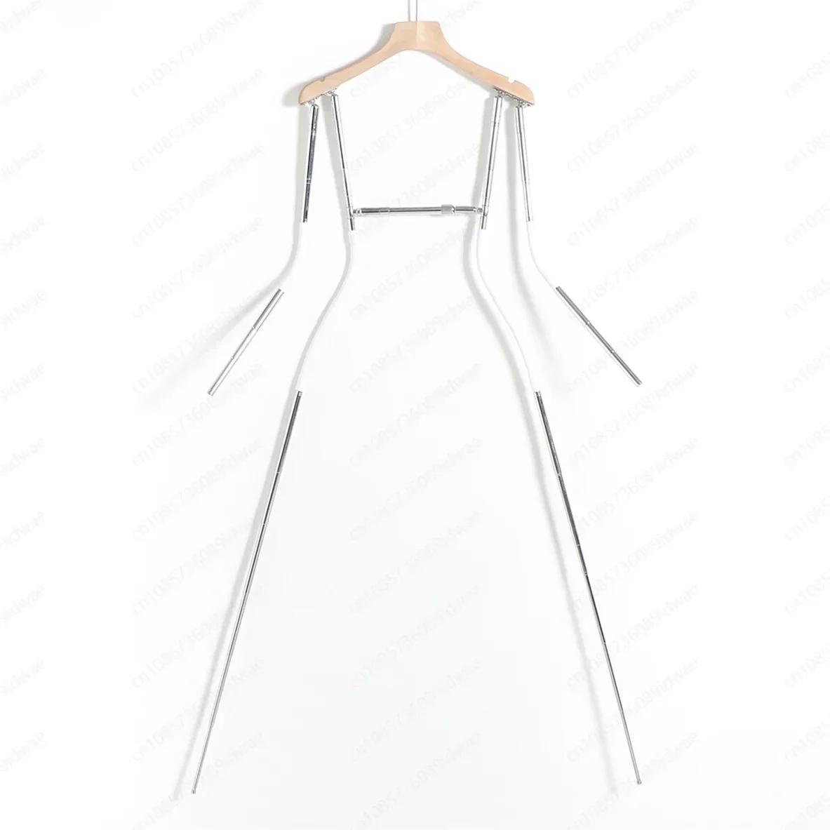 Dress with hanger shooting live modeling hanger, top hanging modeling rack, clothing shooting props