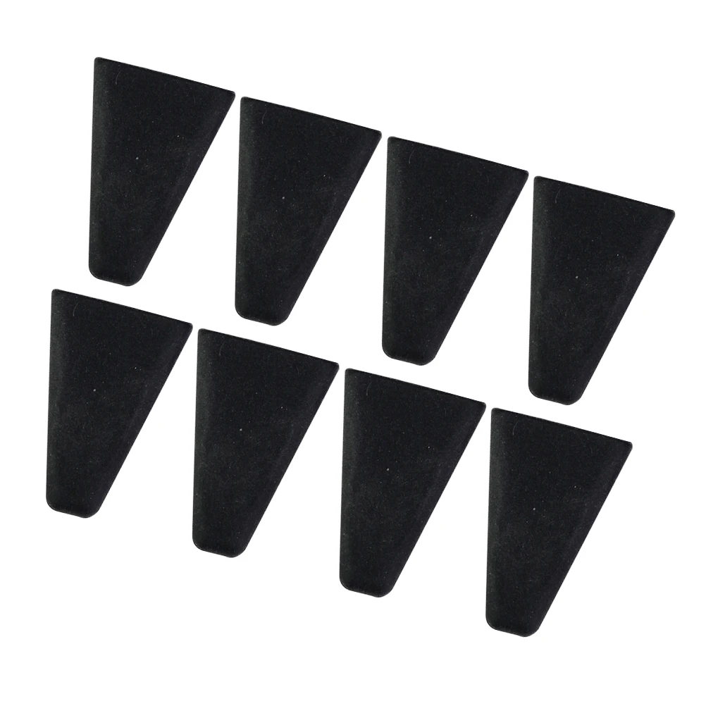 8 Pcs Silicone Angle Buffer Pad Air Fryer Basket Replacement Bumpers Dishwasher Plate Silica Gel