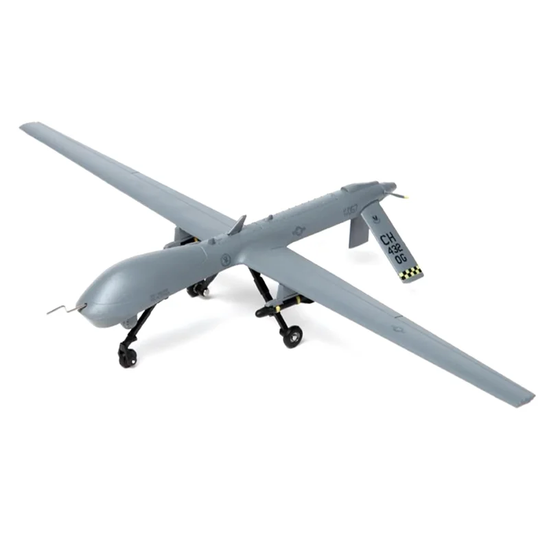 Diecast Scale 1/72 U.S. Air Force MQ-1 Predator Unmanned Reconnaissance Attack MQ1 Aircraft Model Collectible Gift Toy