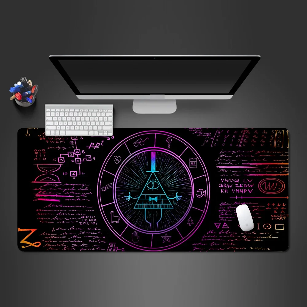 Symbol Mouse Pad Note Guitar MousePad Magic Gamer Keyboard Keyboard Pads Mouse Mat Large Desk Accessories Aesthetic Office Desks