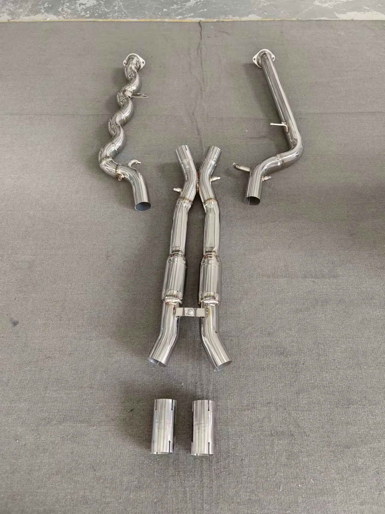 Factory Customization for  M3/M4 G80/G82 Stainless Steel 304 Equal Length Midpipe Middle Exhaust Pipe