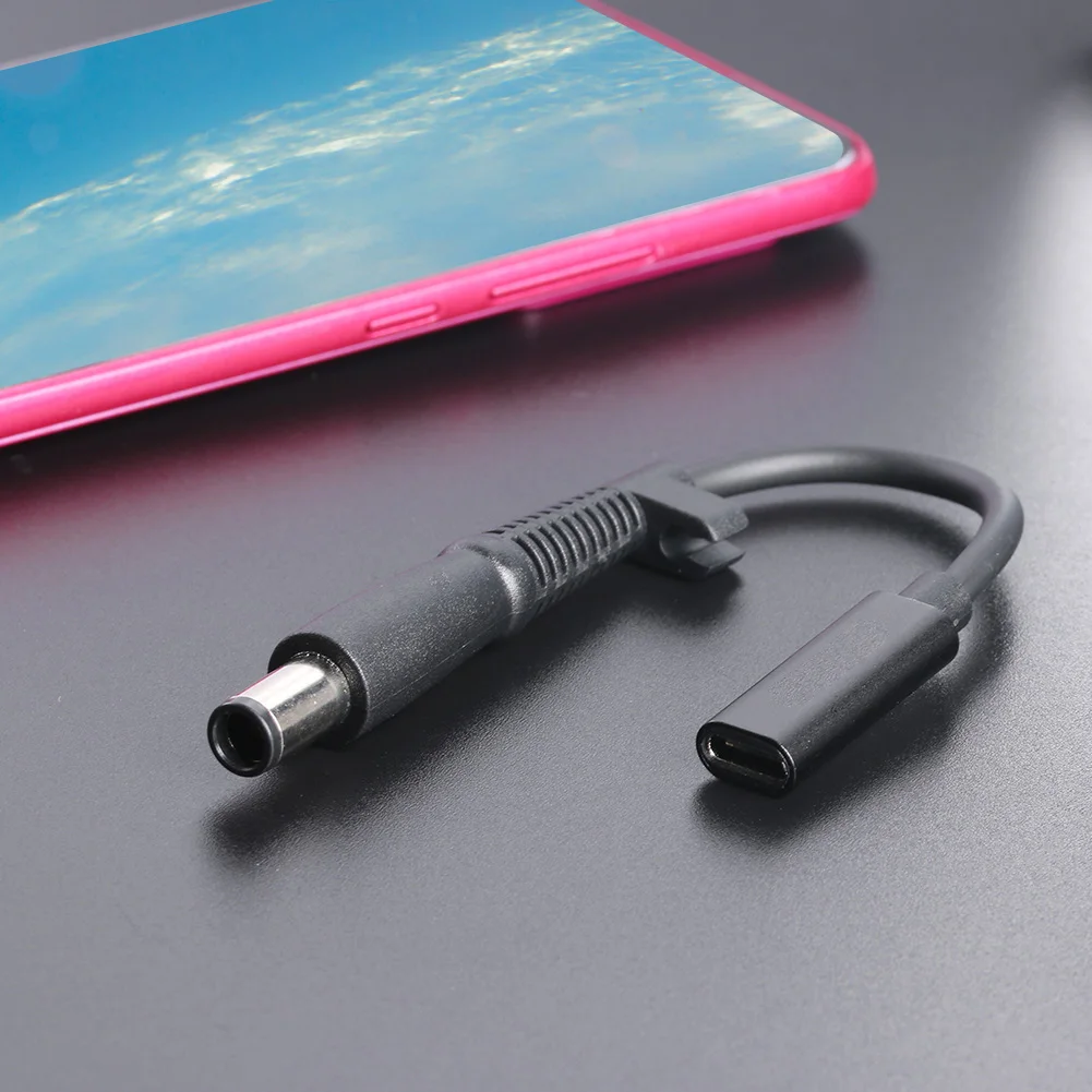 

PD USB C «мама» на разъем постоянного тока 7,4x5,0 мм, адаптер зарядного устройства для ноутбука HP