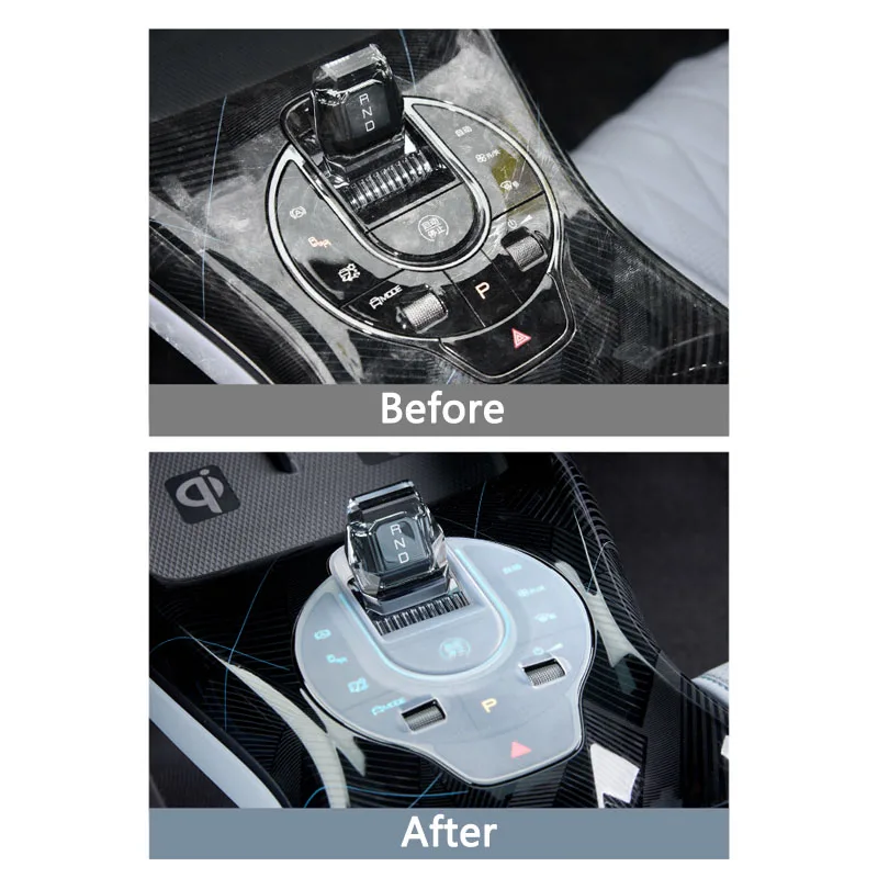 For For Byd Seal Ev 2023-2024 Silicone Gear Head Car Central Control Protective Cover Central Control Button Silicone Pad