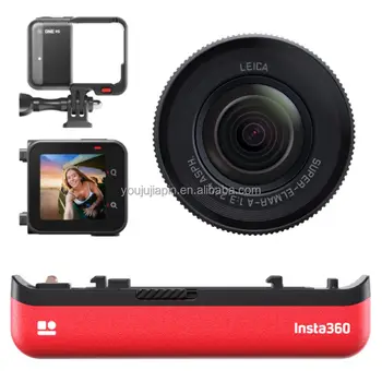 كاميرا Insta360 ONE RS المطورة، إصدار 1 بوصة، عدسة بزاوية واسعة 1 بوصة، كاميرا رياضية جديدة للحركة، كاميرا فيديو مقاومة للماء بدقة 4K بزاوية واسعة 10 best sales كاميرا إنستا 360 وان آر إس 1 بوصة - №7