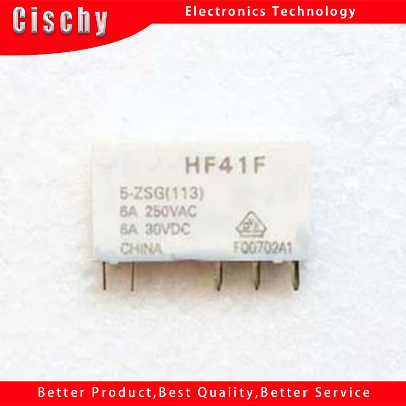 

5pcs/lot HF41F 5-ZSG(113) 150o 41F-1C