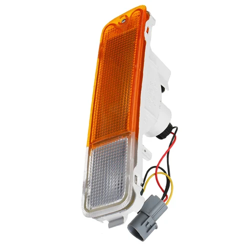 Imagen 2 del producto Indicador de parachoques delantero izquierdo y derecho para coche, barra de luz antiniebla, 12V, apto para Mitsubishi Triton Ute MK Series 1, 2, 3, 1996-2006, 1 par