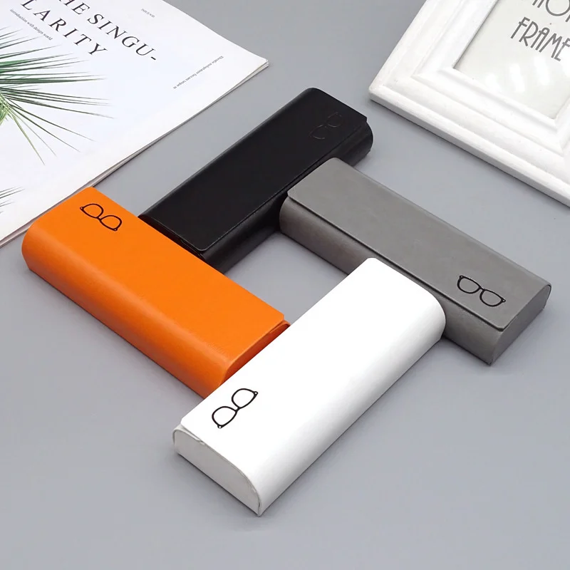 صندوق النظارات ذكر أنثى ريترو مد البصر نظارات حافظة صغيرة طازجة طالب المحمولة المضادة للضغط نظارات