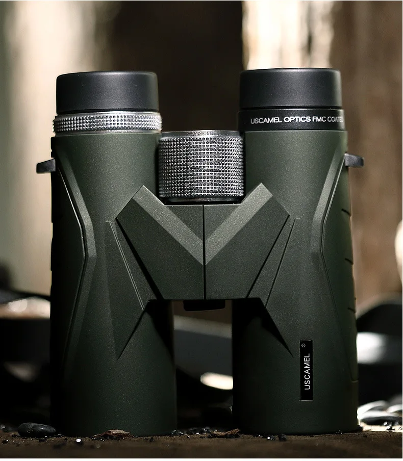 Powerful Binoculars Military HD 8x42 10x42 Binoculars Telescope BAK7 Eyepiece Cups Waterproof Nitrogen Zoom Optics for Hunting