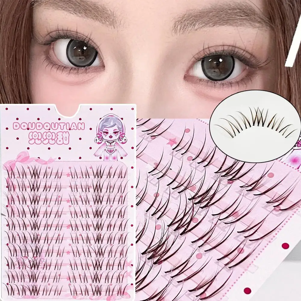 10 rangées de grappes de cils individuels, Extension de cils naturels segmentés, faux cils volants adaptés aux femmes, outils de maquillage, cadeau