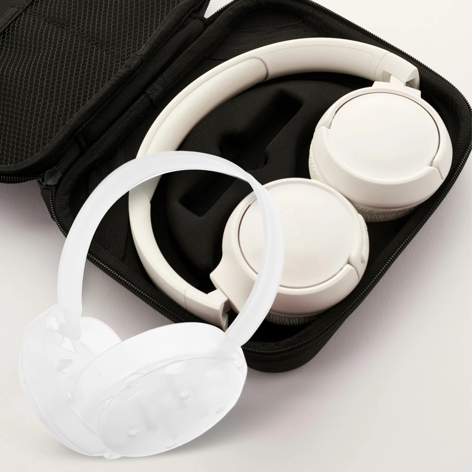 

4Pcs Earmuff Rack Foldable Plastic Ear Warmer Frame Holder Cold Protection Winter Earmuff DIY Making Supplies