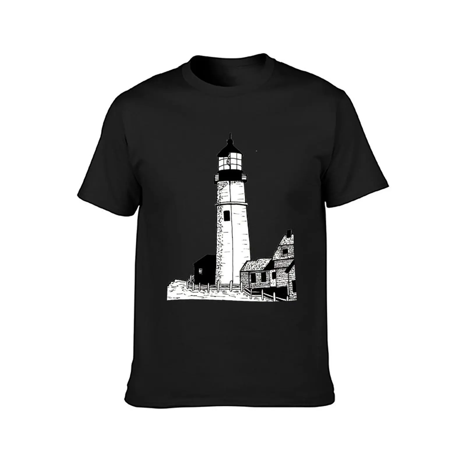 Lighthouse T-Shirt Blouse hippie clothes for a boy mens champion t shirts