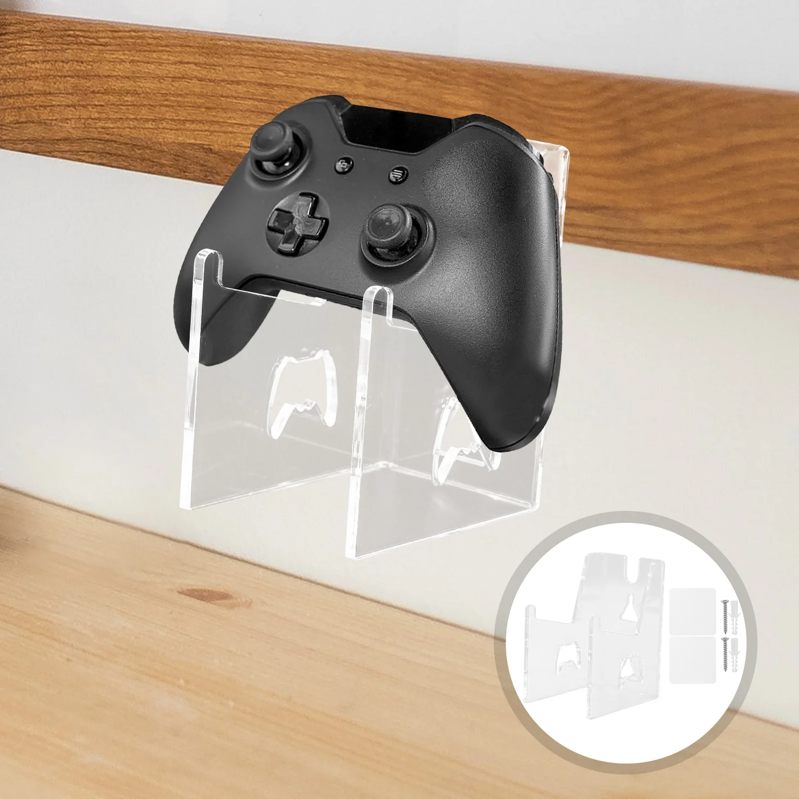 

Game Controller Holder Stand for and Mount Storage Rack Organizer Display Base for Gaming Accessories