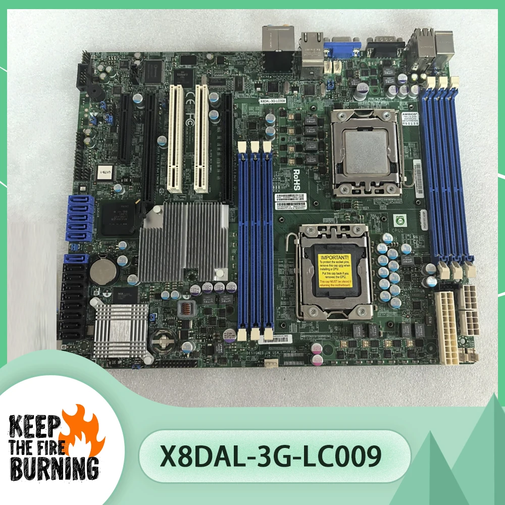 

X8DAL Server motherboard DDR3 SATA2 PCI-E 2.0 X58 Xeon Processor 5600/5500 Series X8DAL-3G-LC009