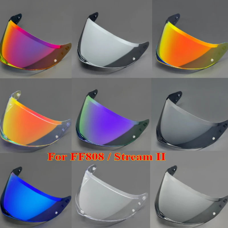 

1PCS Helmet Visor Suitable for FF808 / Stream II Face Shield Visor Windshield Sunshield Anti-UV Helmet Accessories