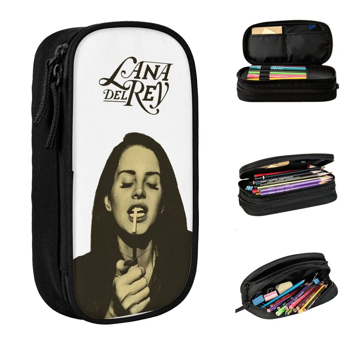 

Lana Del Rey Ldr Sailing Pencil Case School Pencil Cases Zipper Girls Boys Kawaii University Pencil Box School Supplies