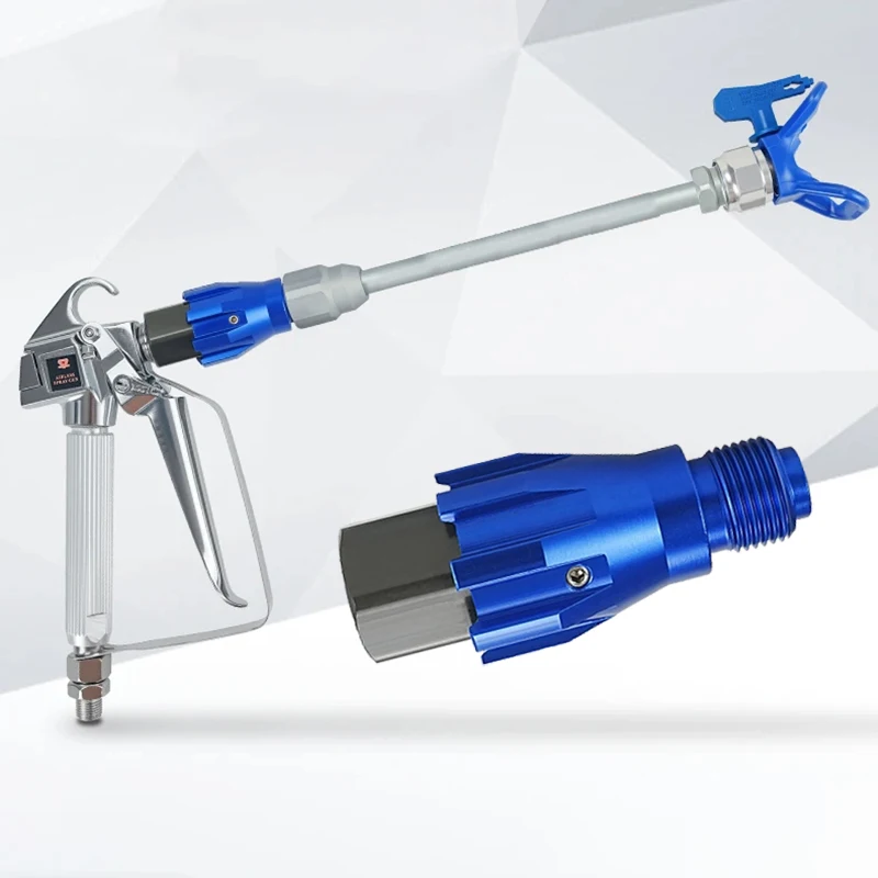 Airless Paint Spray Gun 360 Degree Fan Pivot Rotation Universal Adapter Airless Spray Gun Accessory