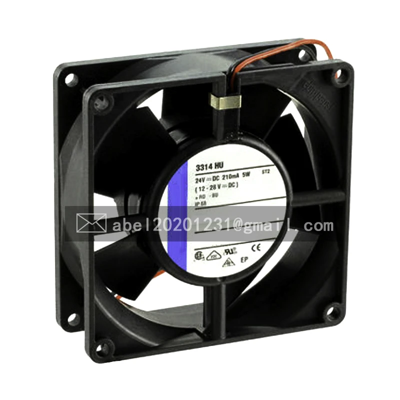 BRAND NEW 3314HU 3314 HU 24VDC 5W ORIGINAL COOLING FAN COOLER 9032 90*90*32MM