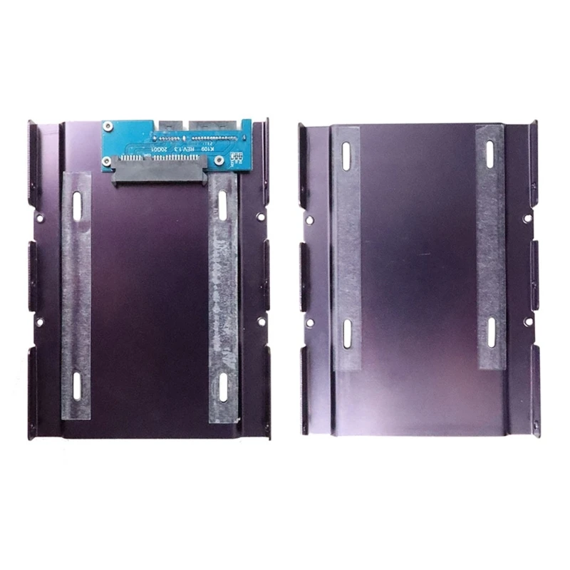 2.5in SSD to 3.5in Hard Adapter Internal Bay Converters Mounting Bracket Caddys Tray for 2.5