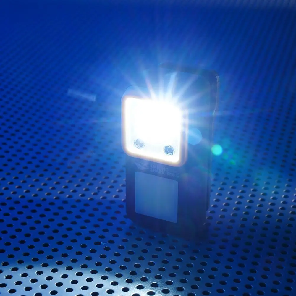 LED-Taschenlampe mit Magnetklemme für den Außenbereich, extrem lange Leuchtdauer, Arbeits- und Notfalllampe, wiederaufladbar, zum Anbringen, ideal zum Campen und Wandern. – Detail 9