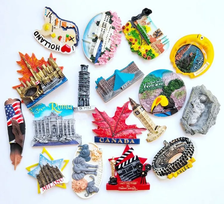 Наклейки на холодильник в Нью-Йорке, США, Европа, Торонто, Канада, Швейцария, Австрия, Африка