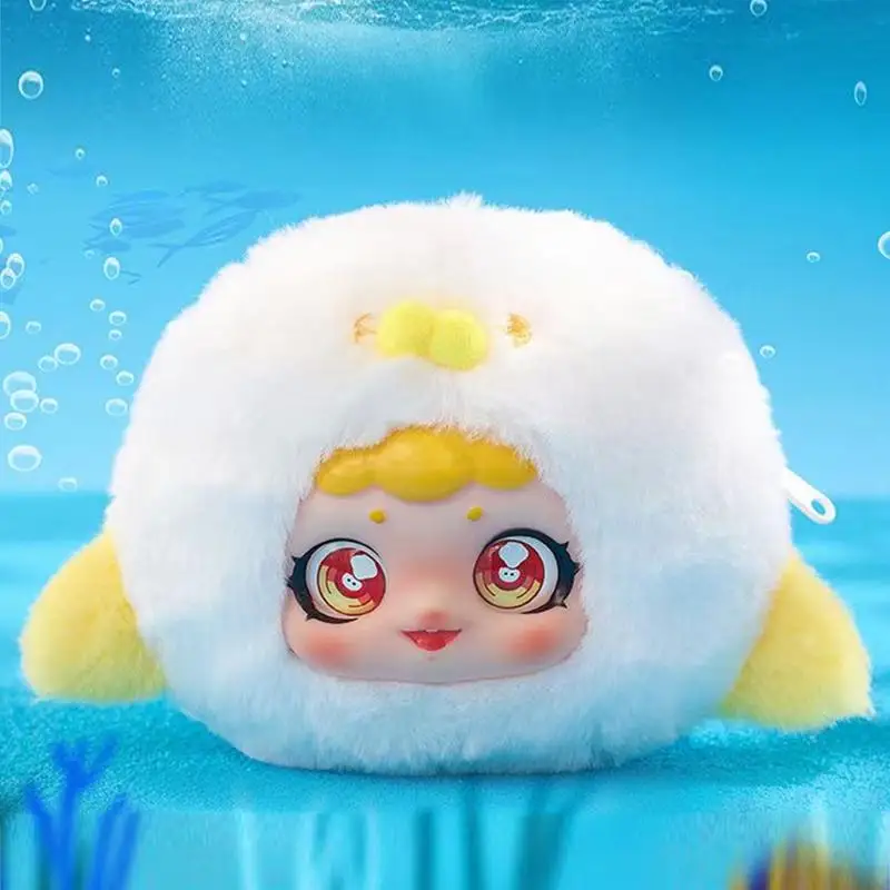 Romântico mar série brinquedos de pelúcia bonito anime figura ornamentos bonito plushies na moda pingente colecionável para criança menina aniversário