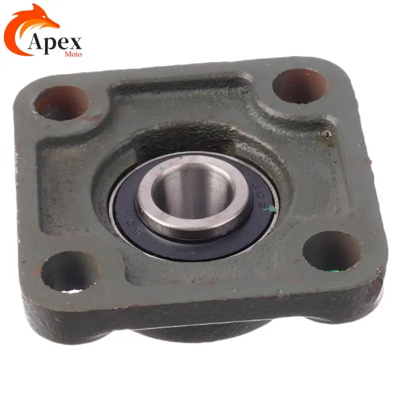 UCF 203 bearing 16mm 4 bolt installation bearing hole square flange gasket block