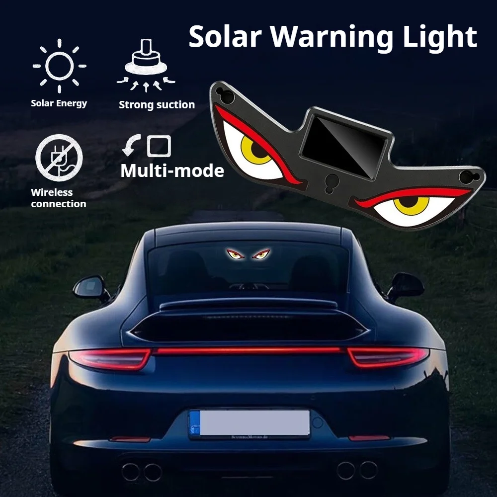 Car Neon Light For Changan CS35 CS55 CS75 UNI-T UNI-K Oushang Solar Powered Wireless DEMON EYE Led Suction Cup Atmosphere Lamp