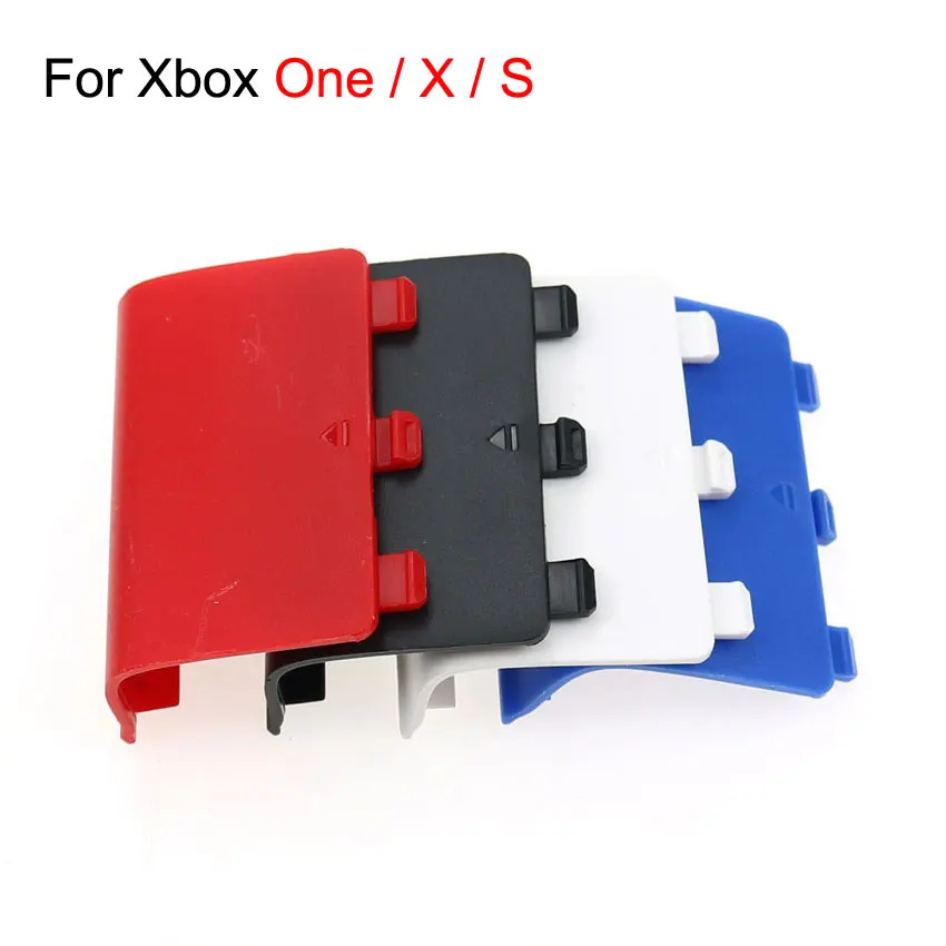 YuXi For Xbox One Series X S Wireless Controller Plastic Battery Shell Lid Back Case Replacement Housing Door Cover