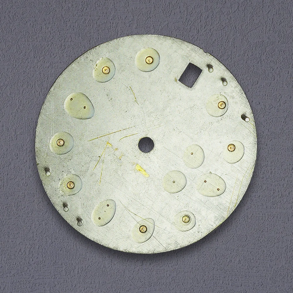 Nh35 Dial S Logo 28.5mm Watch Dial Blue Luminous Suitable For NH35 NH36 Movement Watch Modification Accessories