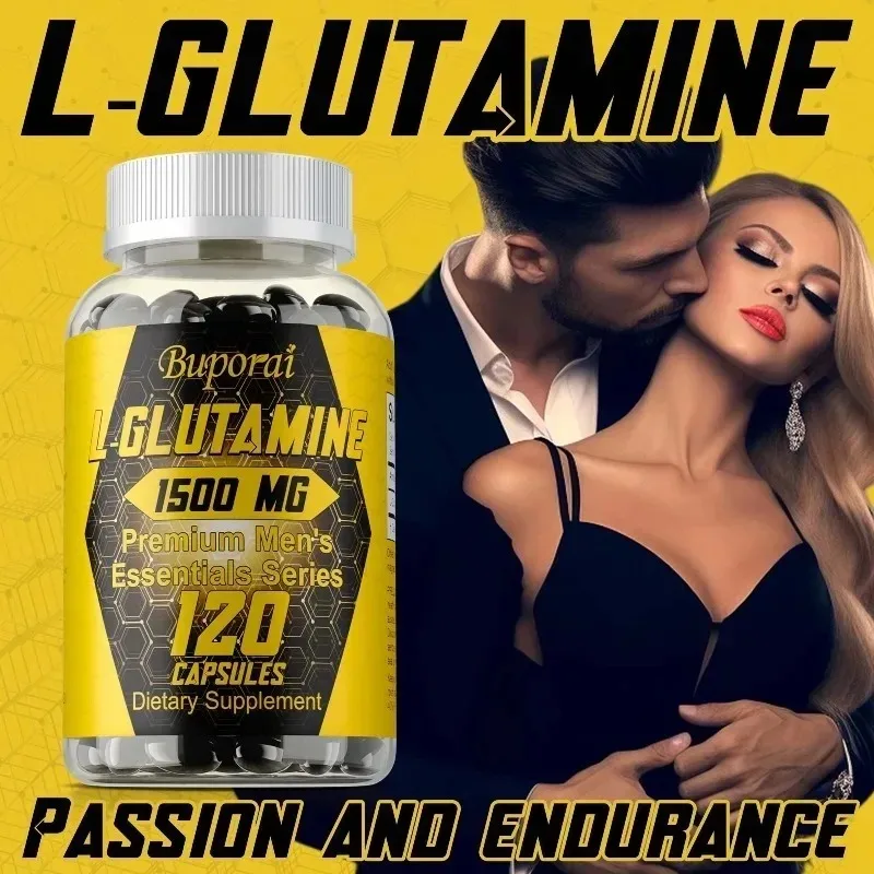 

L-Glutamine - Restore Strength and Endurance, Promote Muscle Growth, Improve Brain Function, Digestive and Gut Health
