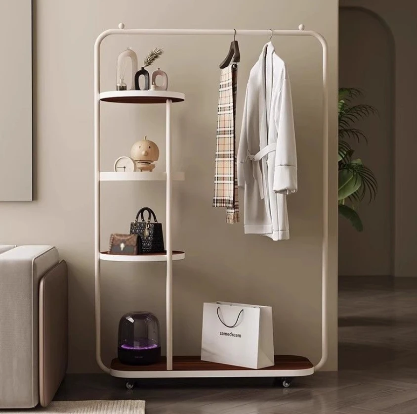 Easy Disassembly and Assembly, Light Luxury Clothes Rack, Clothes Hanger, Bedroom Floor to Ceiling Household Use