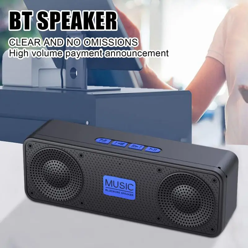 Портативная Беспроводная колонка T WS, водонепроницаемый динамик с поддержкой Bluetooth 5,0, FM радио, TF карт, USB, AUX