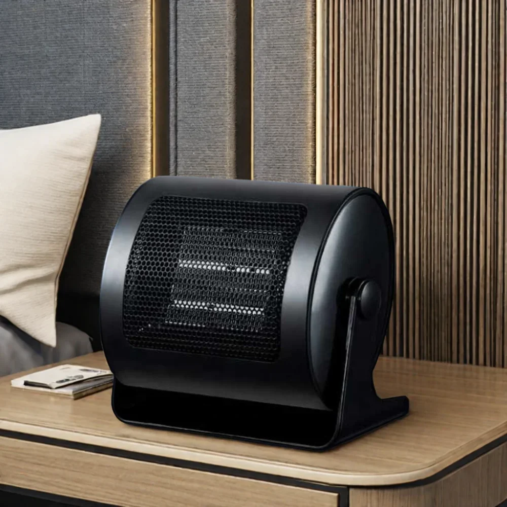 

Mini Portable Desktop Electric PTC Fan Heater Overheat Protection Ventilation Home Room Bathroom Office Desktop For UK