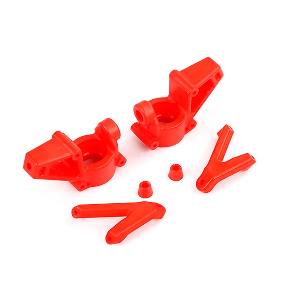 Kit de assento de rolamento da roda dianteira para 1/5 baha rovan km baja 5b 5t 5sc brinquedos peças rc acessórios do carro-vermelho