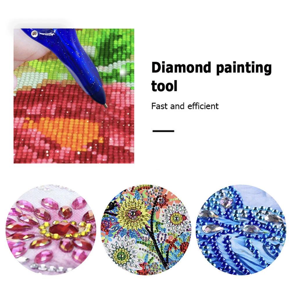Diamond Painting Pen Handmade Diamond Painting Drill Pen Diamond Painting Point Drill Pen for Art DIY Craft Adults/Kids