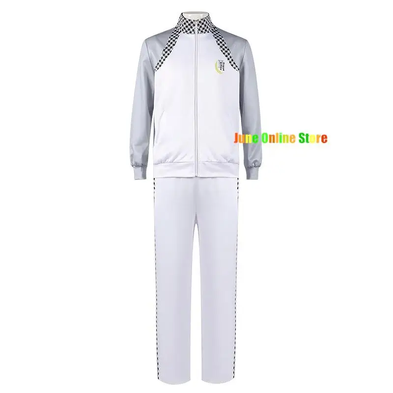 New Arrival Reo Mikage Gym Suit Anime Blue Lock Cosplay Seishiro Nagi White Uniform Sportwear Sweater Pants Men JerseySuit