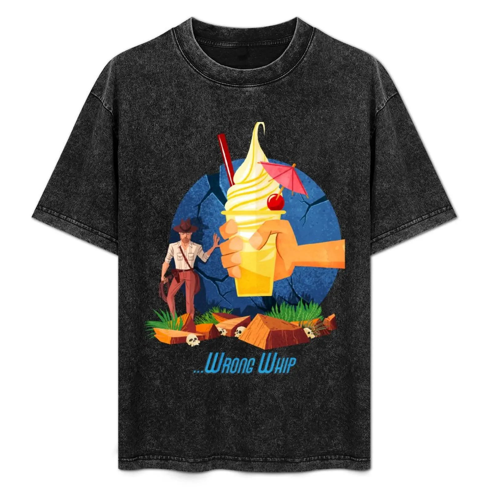 

You Brought the Wrong Whip...A Tasty Wrong Whip T-Shirt Trendy Print Short Sleeve T-Shirt