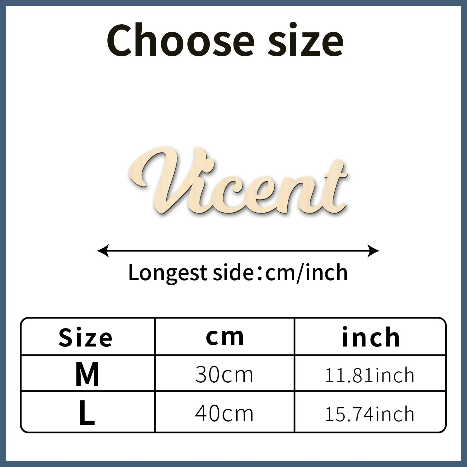 1pc Wooden home decoration name tag, Customizable content, Wall art decoration, living room and bedroom decoration image 5