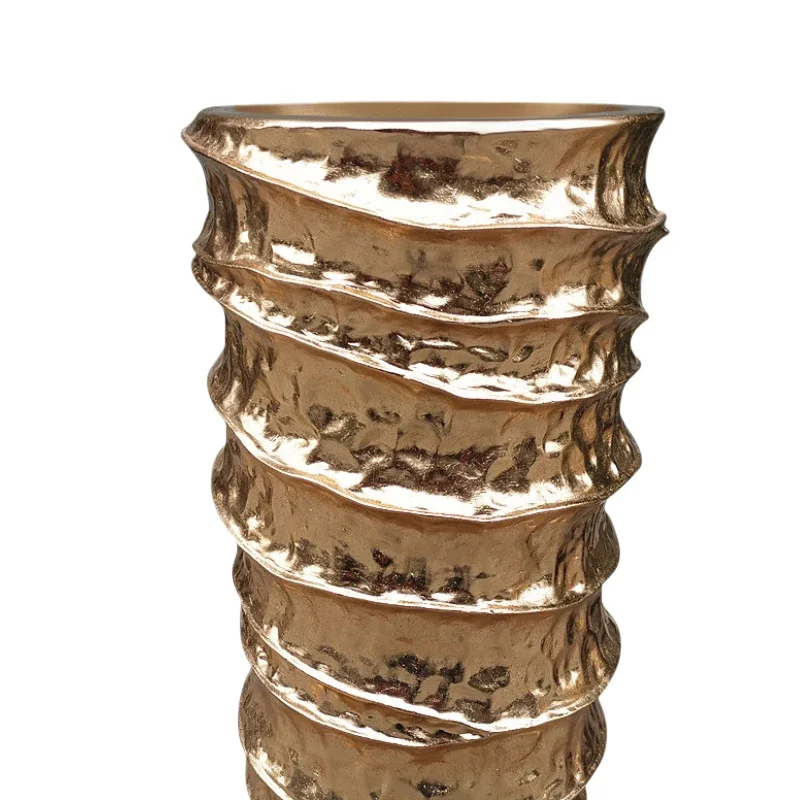 LMM simple fiberglass floor-to-ceiling large vase hotel shopping mall soft decoration jewelry