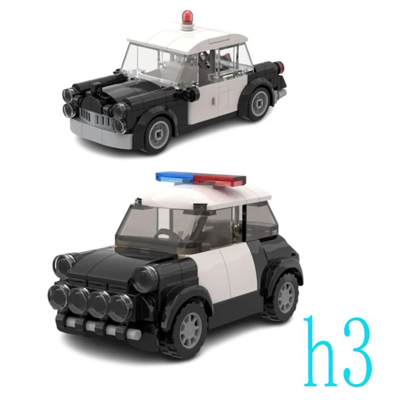 

Spot MOC-84833 169pcs creative old-fashioned vehicle car small particle assembly building blocks educational toy model ornaments