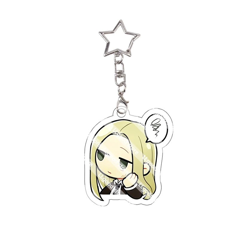 Sakamoto Days Anime Acrylic Keychain Shin Asakura  Nagumo Star Key Ring Pendant Bag Charm Cosplay Prop Festival Gift